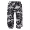 easyforever Kids Boys Girls Flower Leaf Elephant Geometry Pattern Trousers Yoga Hippie Sport Harem Pants Beach Bloomers Type E 9-10 Years view 2