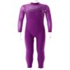 JanJean Kids Girls Two Piece Athletic Outfit Dance Sports Bra Tanks Crop Top with Leggings for Gymnastics/Gym/Workout Purple 16 Years view 3