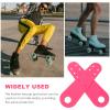 BESPORTBLE Pink Leather Roller Skates Toe Guards, 1 Pair Protective Covers view 4