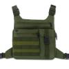 Tactical Chest Bag Lightweight Running Chest Pack, Water Resistant Running Vest Pack with Phone Holder Running Backpack for Men Women view 1