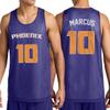 Personalized Basketball Jersey w/Add Your Team Name and Number Adult Sports Tee Design 24 view 1