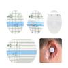 120 PCS Disposable Waterproof Ear Patches, Baby Ear Covers for Swimming Shower Ear Protectors with Soft Cotton, for Shower Surfing Snorkeling and Other Water Sports view 1