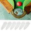6PCS Billiards Net Hollow Out Pool Table Pocket net for Billiards Trainning Spair Table Bag, Longer Service Life Billiards Table Pocket view 3