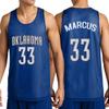 Personalized Basketball Jersey w/Add Your Team Name and Number Adult Sports Tee Design 21 view 1