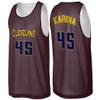 Personalized Basketball Jersey w/Add Your Team Name and Number Adult Sports Tee Design 06 view 3