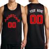 Personalized Basketball Jersey w/Add Your Team Name and Number Adult Sports Tee Design 28 view 2