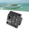 Bilge Pump Switch Panel, 3 Way Bilge Pump Switch Panel, 12V Or 24V DC Bilge Pump, Built in Fuse Holder, LED Indicator, Long Durability and Reliable Use for Car Boats view 4