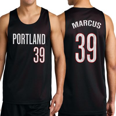 Personalized Basketball Jersey w/Add Your Team Name and Number Adult Sports Tee Design 25
