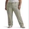Lee Women's Plus Size Ultra Lux Comfort with Flex-to-Go Utility Pant Salina Stone 22 Plus view 1