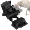 L4G24 NVG Mount For PVS15/18,Tactical Helmet Breakaway NVG Arms Bridge Base Adapters Bracket Accessories (Black)