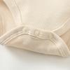 OPAWO Long Sleeve Onsies for Baby Girls' Bodysuits Newborn 3 Pack Newborn Ribbed Fall Baby Girl Romper Undershirt 18-24 Month view 4