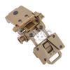 SIANKO L4G24 NVG Mount Night Vision Goggles Arms Bridge Base Adapters Bracket For ACHPASGTMICHM88FAST Tactical Helmet PVS15/18 (Tan) view 4