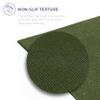Sunshine Yoga Voyage Yoga Mat, 10 Pack, 72" x 24" Professional Studio and Gym Bulk Yoga Mats, 5mm Thick, Durable, Anti-Tear, Non Slip Fitness and Exercise Mats, Olive Green view 3