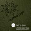 Sunshine Yoga Voyage Yoga Mat, 10 Pack, 72" x 24" Professional Studio and Gym Bulk Yoga Mats, 5mm Thick, Durable, Anti-Tear, Non Slip Fitness and Exercise Mats, Olive Green view 4