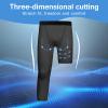 Valcatch Boys One Leg Compression Tights Leggings for Basketball Youth 3/4 Compression Pants Kids Sport Base Layer Underwear view 2