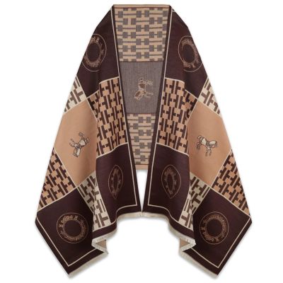 EXTREE Scarfs for Women Pashmina Silky Shawl Wrap for Evening Dressing Blanket Open Front Poncho Cape