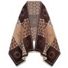 EXTREE Scarfs for Women Pashmina Silky Shawl Wrap for Evening Dressing Blanket Open Front Poncho Cape view 1