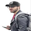 3 Hat Pigment Washed Rapper Cotton Baseball Cap (Red) view 2