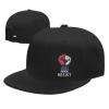 fwoeqiz Resist Fist Resistance Hats for Men Women Flat Bill Brim Dad Hats Adjustable Black Fashion Baseball Cap view 1