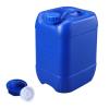 Menolana Camping Water Tank Water Carrier Barrel Water Storage Carrier with Handle PE Water Container for Hiking Survival Outdoor, Blue view 2