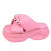 DDRPAD Platform Slippers Women's Outdoor high-Grade Sandals Soft Bottom Increase view 1
