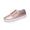 Slip On Sneakers Women Wide Width Tan Womens Walking Shoes Slip on Sneakers Lady Girls Platform Loafers Fashion Casual Dressy Summer Lace Up Low Top Flats Shoes view 1