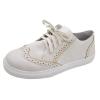 Platform Shoes For Women Size 12 Women's Casual Lace Up Sneaker Dressy Summer Fashion Comfortable Low Top Slip On Cute Platform Walking Shoes Flats Loafers view 1