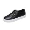 Loafers For Women Wide Width Womens Walking Shoes Slip on Sneakers Lady Girls Platform Loafers Fashion Casual Dressy Summer Lace Up Low Top Flats Shoes view 1