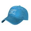 Funny Cap Re-Elect That Motherf*Cker Cap for Women Dad Hats Fashionable Caps Blue view 2