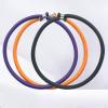 10 Pieces Trampoline Elastic Rope High Jump Bungee Cord Aluminum Buckle Heavy Duty Trampoline Accessories Bungee Rope for Fitness Trampoline, Gray view 3