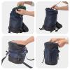 Sanmum 2pcs Nylon Compression Sack for Sleeping Bag, Lightweight Stuff Bag Organizer for Camping Backpacking Hiking (Small,Blue) view 4