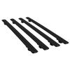 Compatible with Citroen Nemo 3 (225) 2007-2024 Basic Model Car Roof Rack Cross Bar Black Aluminium 4 Bars view 1