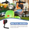 EXCEART Electric Bike Rear Seat Backrest Safety Back Support for Biking Comfortable Seat Cushion Universal Backrest for Bicycle view 4