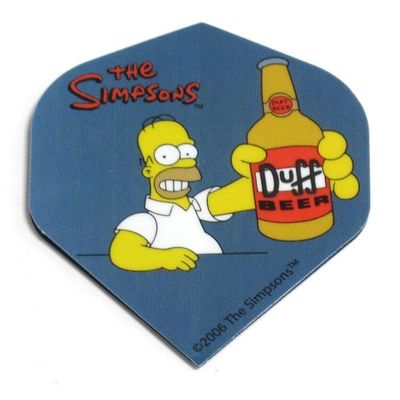 US Darts 3 Sets (9 Flights) Homer Simpson, The Simpsons Standard Dart Flights #4