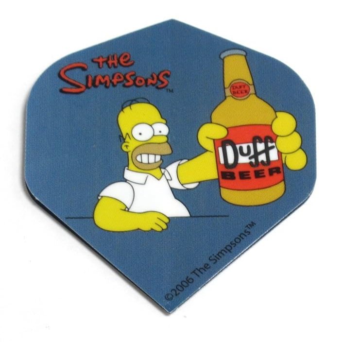 US Darts 3 Sets (9 Flights) Homer Simpson, The Simpsons Standard Dart Flights #4