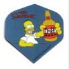 US Darts 3 Sets (9 Flights) Homer Simpson, The Simpsons Standard Dart Flights #4 view 1