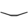Ergotec Stuttgarter Handlebar, 31.8mm Aluminum Handlebar with 46mm Rise and 52 Back Sweep, 610mm Width, 180mm Grip Length, Safety Level 5, Black Sandblasted view 1