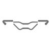 Ergotec Stuttgarter Handlebar, 31.8mm Aluminum Handlebar with 46mm Rise and 52 Back Sweep, 610mm Width, 180mm Grip Length, Safety Level 5, Black Sandblasted view 2