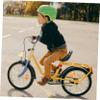 VANZACK Kid Bike Bicicleta Estatica para Adultos Asiento De Bicicletas para Adultos Bike Seats Replacement Backseat for Adult and Teens Accessory with Armrests Rear Seat Cushion Shelf view 4