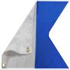 Alpha Diver Down Premium Quality Heavy Duty Fade Resistant 12x18 12"x18" Rough Tex 100D Car Boat Swallow Tail Flag Banner Grommets view 2