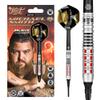 Shot! Darts Soft Tip, Michael Smith Believe (18g / 20g), 90% Tungsten Barrel, Front Weighted, Handcrafted Professional Dart Set & Flights Made in New Zealand, Plastic Tip for Electronic Dartboard view 1