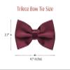trilece Sage Green Bow Ties for Men - Men's Solid Pre-tied Clip on Bowties for Formal Wear - Adjustable Bow Tie - Bow ties for Woman (Moss Green) view 2