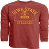 Iowa State Cyclones NCAA Officially Licensed Long Sleeve T-Shirt Team Color Dyed Ringspun, X-Large view 1