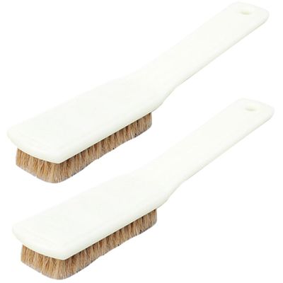 Cabilock 2pcs Bouldering Brush Boar Hair and Sturdy Handle for Cleaning Climbing Rocks Essential Tool for Outdoor Sports and Bouldering Enthusiasts