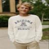 Arizona Wildcats NCAA Officially Licensed Long Sleeve T-Shirt Ivory Dyed Ringspun, Large view 2