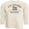 Pittsburgh Panthers NCAA Officially Licensed Long Sleeve T-Shirt Ivory Dyed Ringspun, XX-Large view 1
