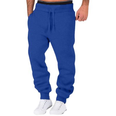 Men's Athletic Sweatpants Pocket Warm Up Drawstring Fashion Design Joggers Running Classic Fit Workout Comfortable Pants
