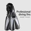 YIORYO Snorkel Fins, Professional Swimming Fins with Adjustable Buckles Open Heel, Diving Flippers for Men Women Youth Travel Size Short Fins for Snorkeling Diving Swimming (Size : S/M) view 3