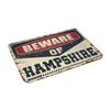 Farmhouse Bathroom Mats Beware of Hampshire Rug Outdoor Rug Doormat Spring Rug Outdoor (Size : 65X90CM) view 2