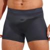 ACSUSS Men's See Through Shorts Mesh Stretchy Low Rise Short Pants Underwear Swim Trunk Dark Grey One Size view 2